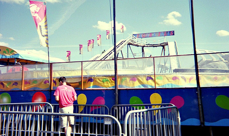 With Google for education expeditions, students can take a virtual ride at an amusement park.