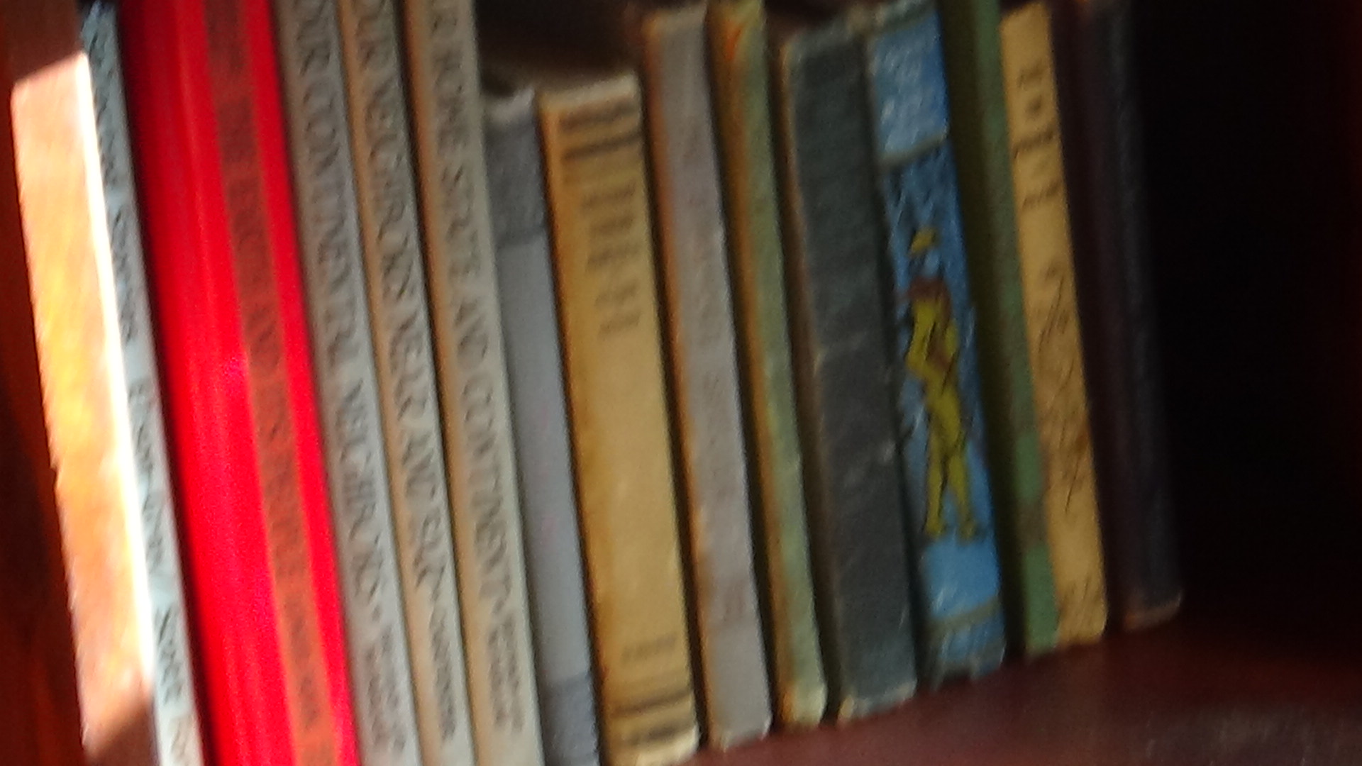 Books used in school.