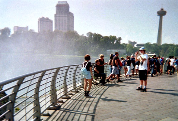 The American side of Niagara Falls.