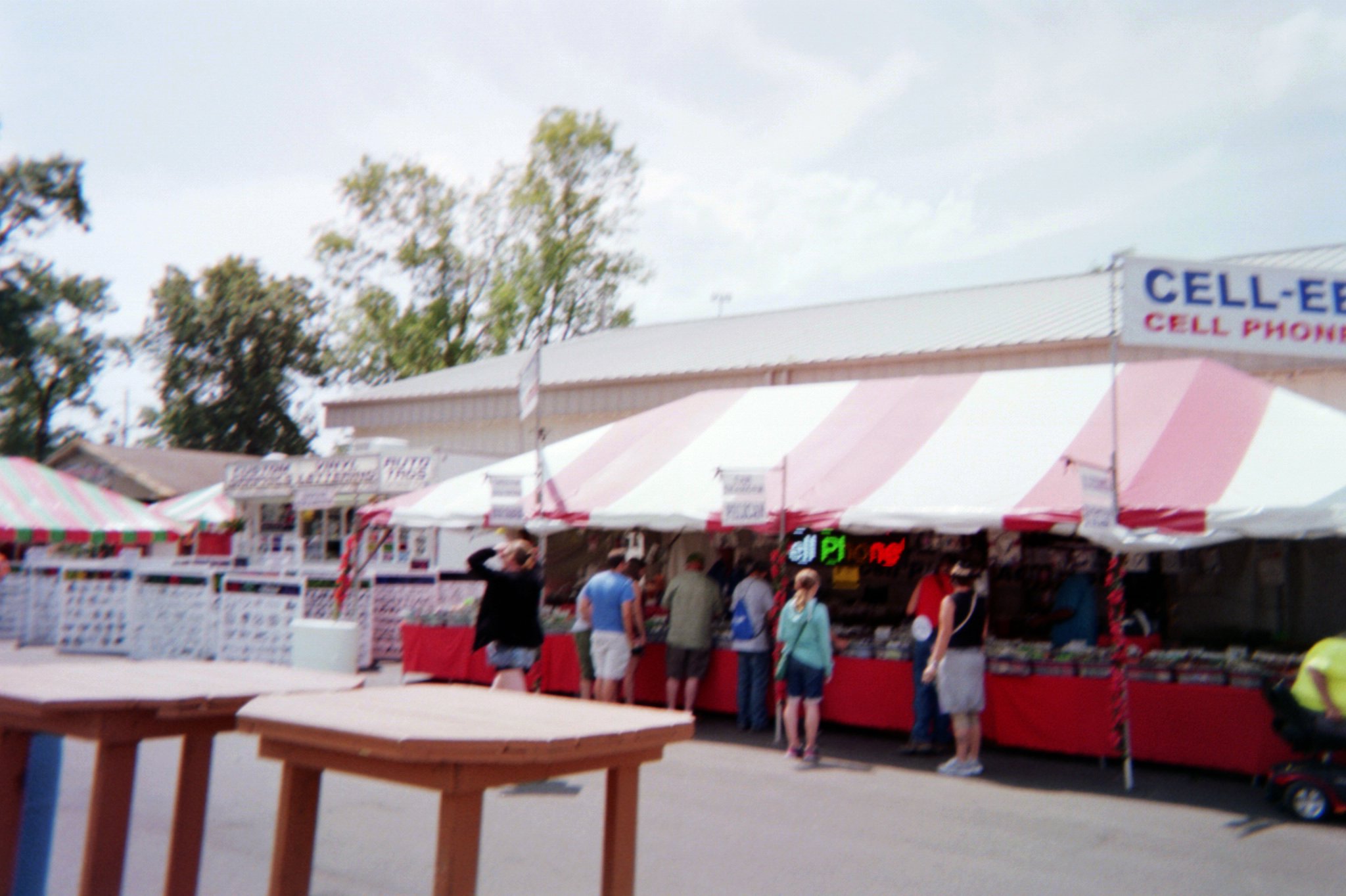 Cellphone Booth at a fair