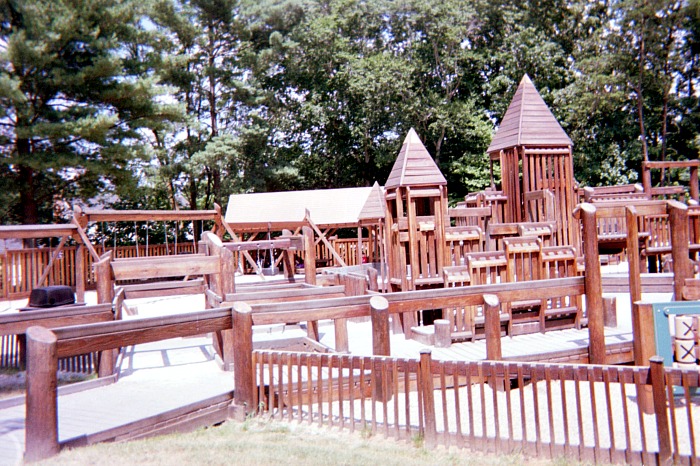 Fantasy playground for kids.
