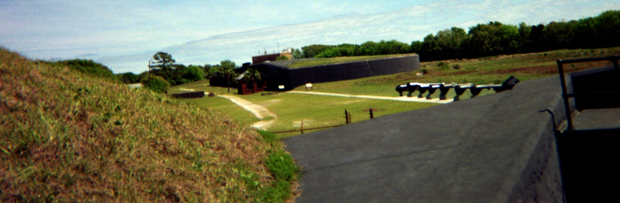 Fort Moultrie historic site.