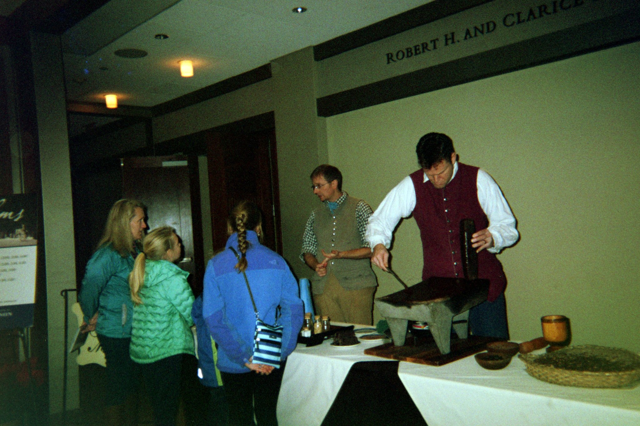 Colonial chocolate making