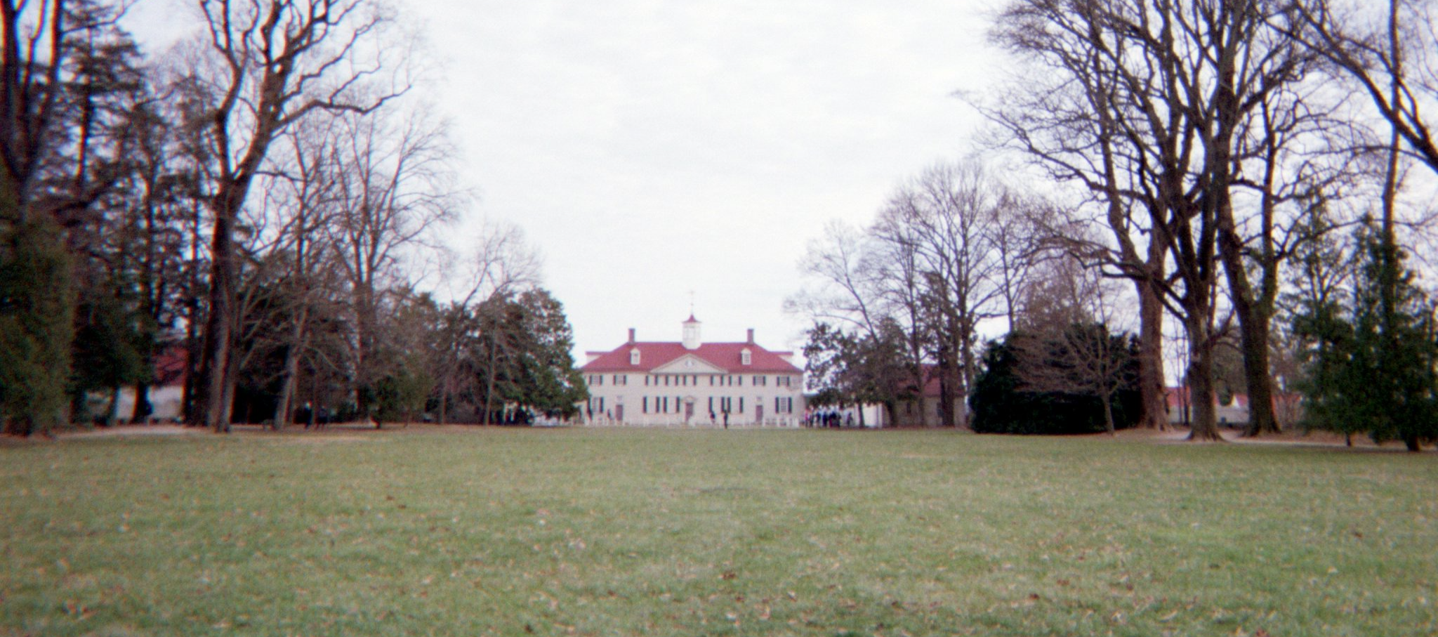 George Washington's Mount Vernon home.