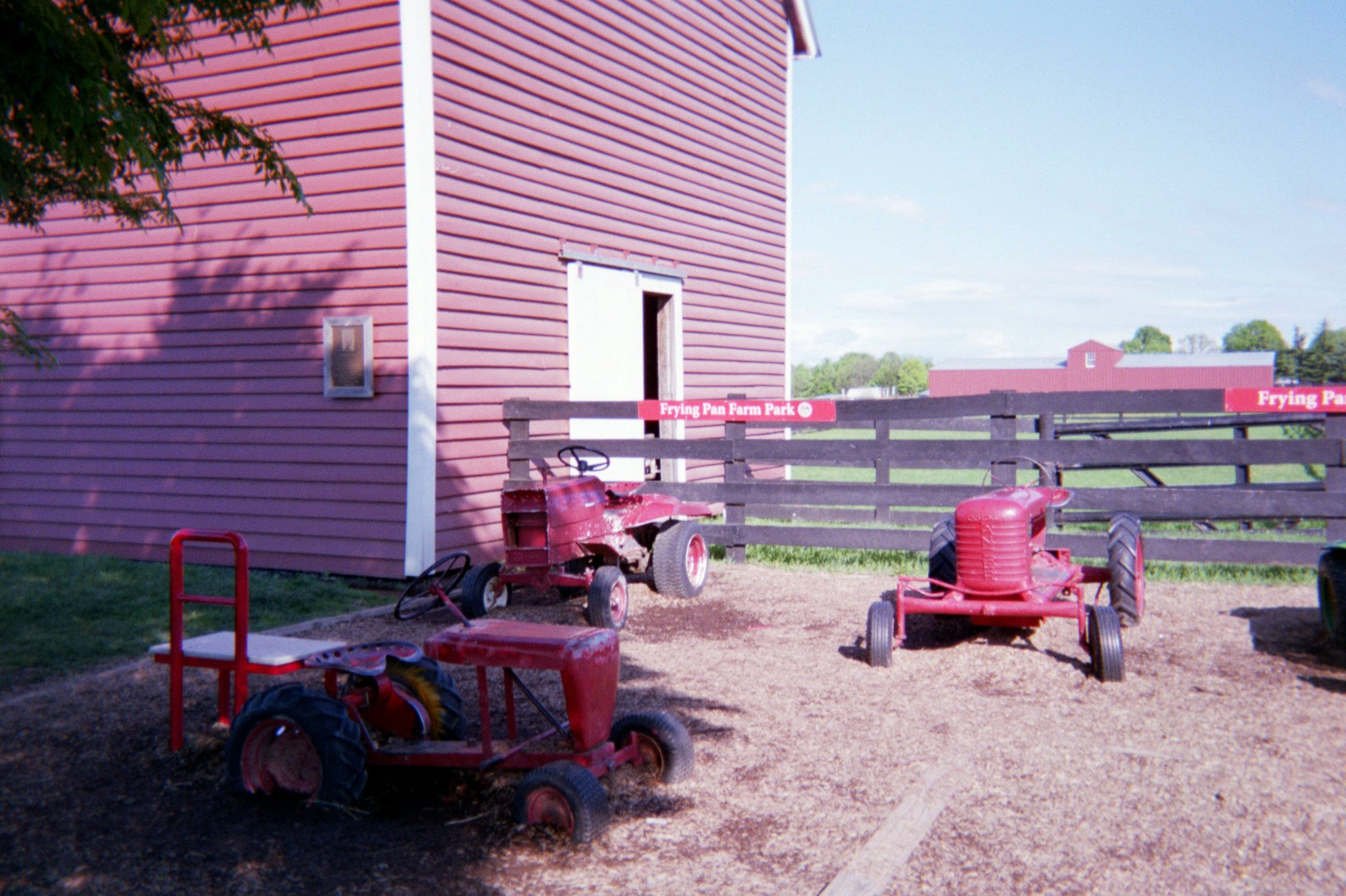 Old farm equipment at Frying Pan Park in Virginia. Old farm equipment at Frying Pan Park in Virginia.