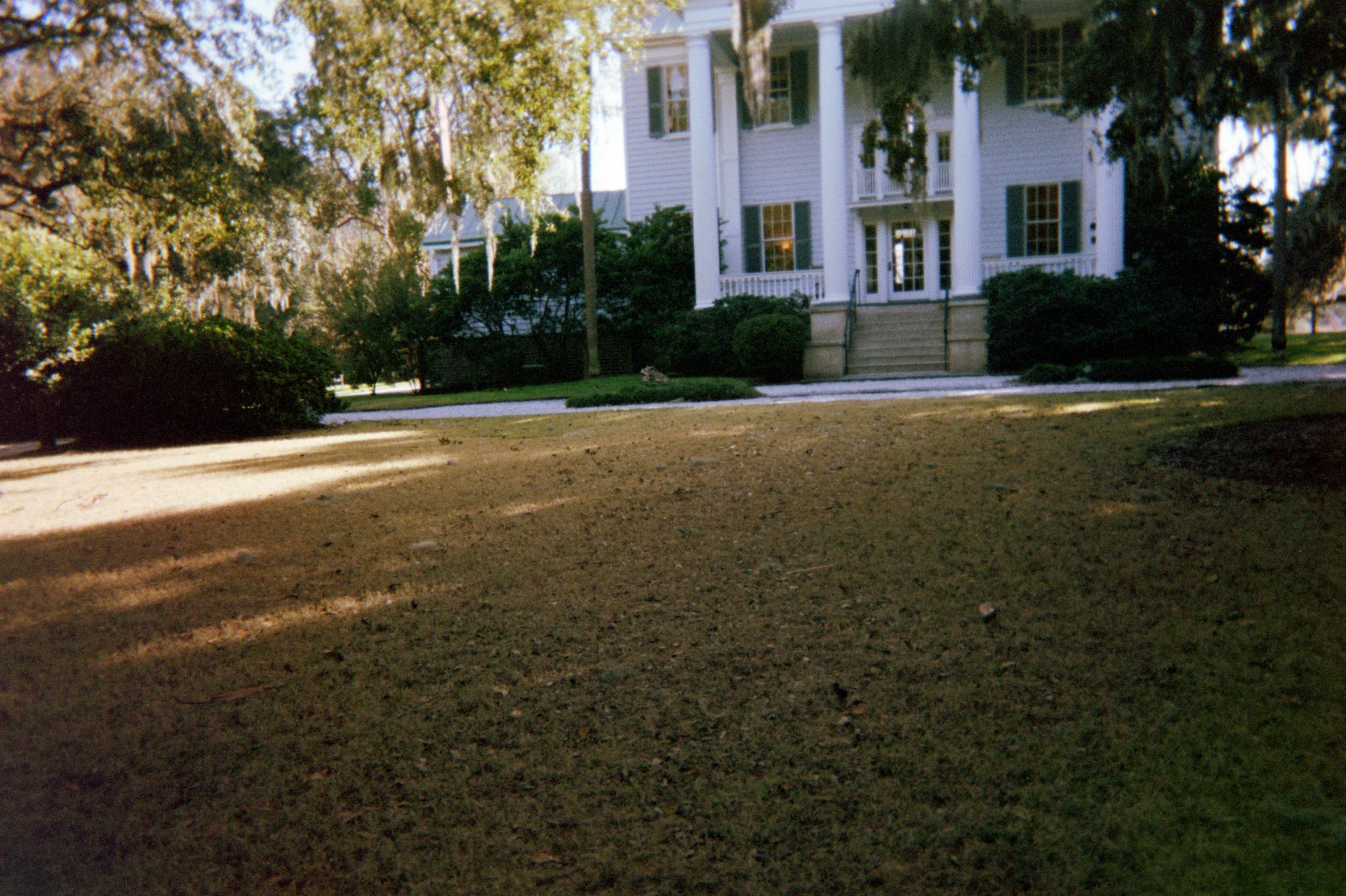 Mansion on a plantation in South Carolina.