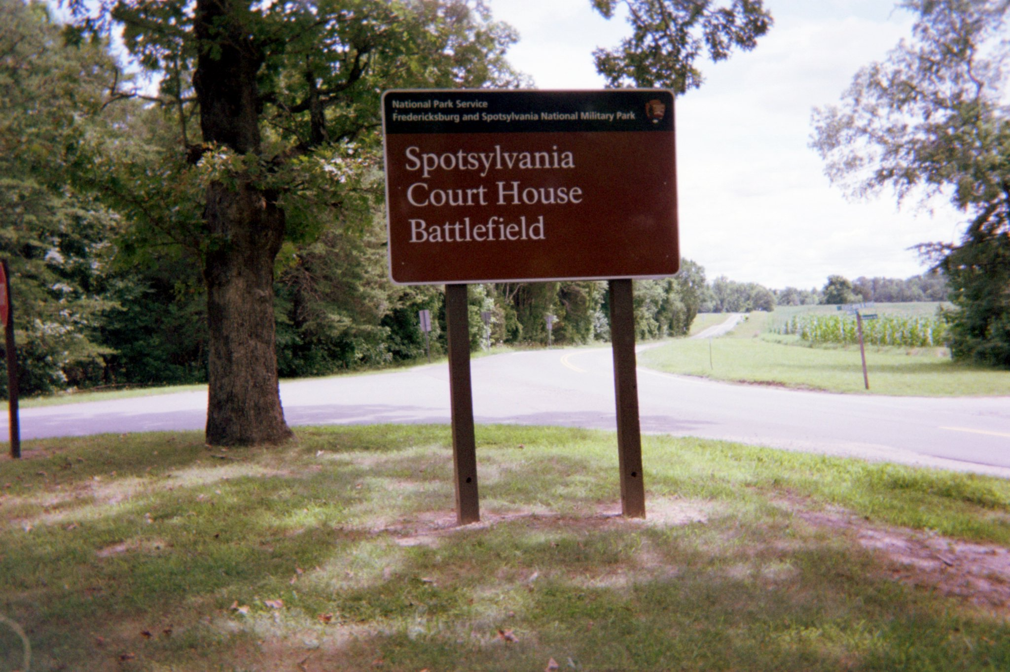 Spotsylvania Court House Battlefield national park in Virginia