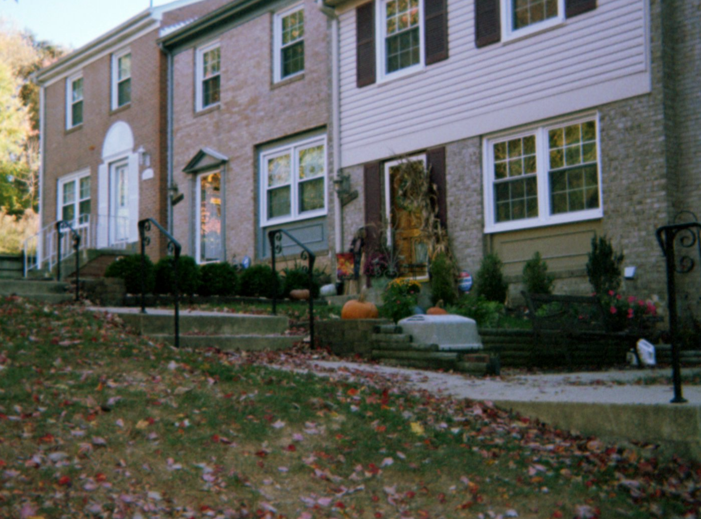 Townhouses in Woodbridge, Virginia.