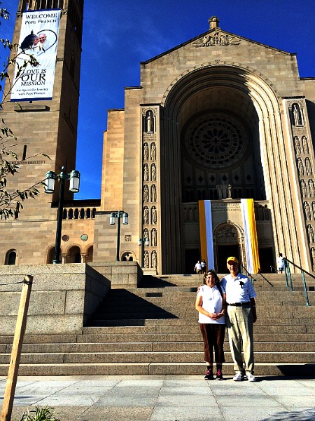 Basilica Welcomes Pope Francis